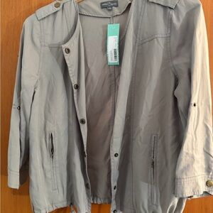 Women's Gray Jacket market and spruce